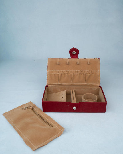 Kalamkari Rectangle Jewel Box - W3787