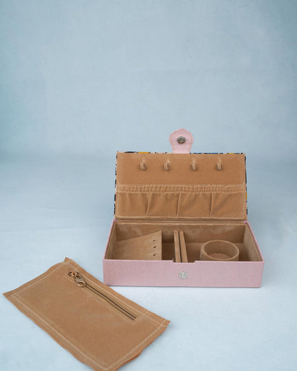 Kalamkari Rectangle Jewel Box - W3787