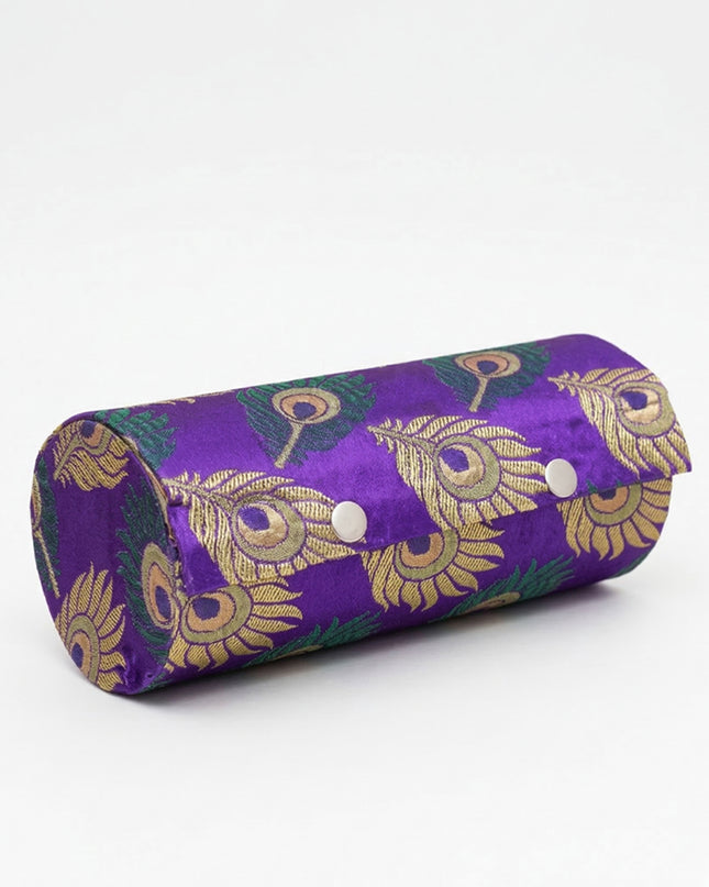 Bangle Holder Peacock Feather Design Large - W3991