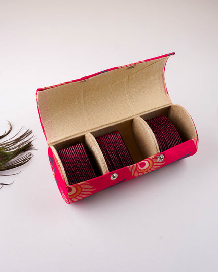 Bangle Holder Peacock Feather Design Large - W3991