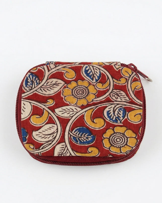 Kalamkari rectangle bangle holder - W4402