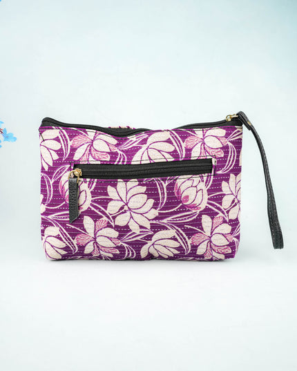 Ikkat Zipper Pouch - WBG0101