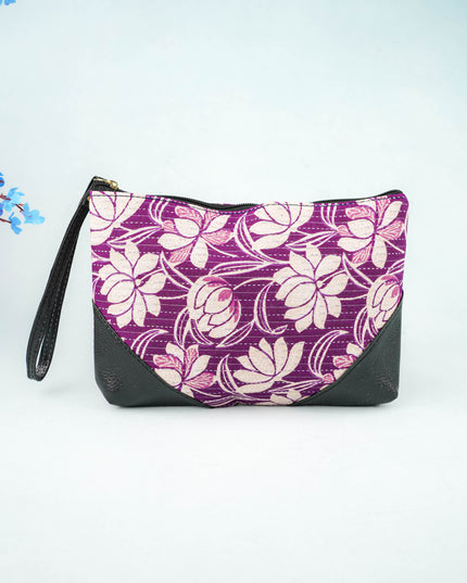 Ikkat Zipper Pouch - WBG0101