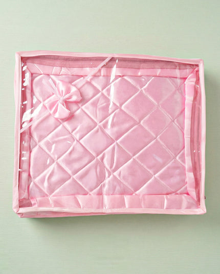 Single Saree Cover with Bow - WBG0274