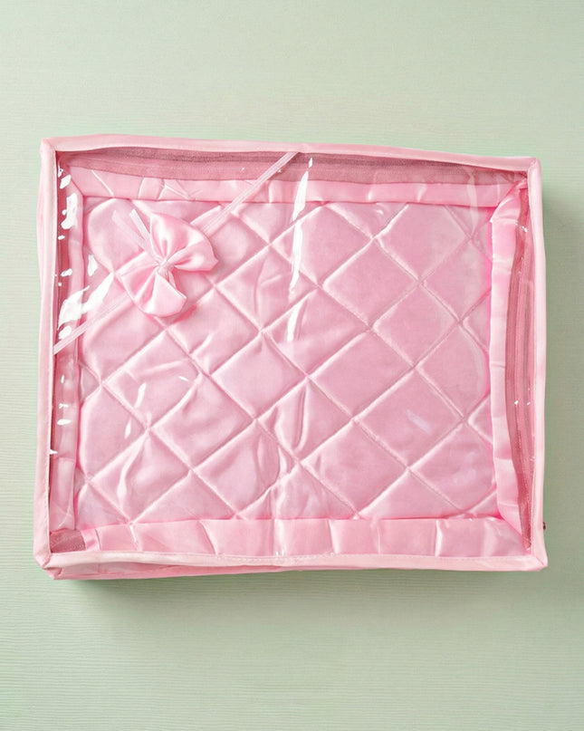 Single Saree Cover with Bow - WBG0274