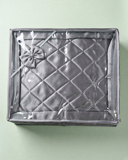 Single Saree Cover with Bow - WBG0274