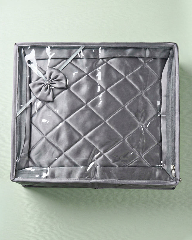 Single Saree Cover with Bow - WBG0274