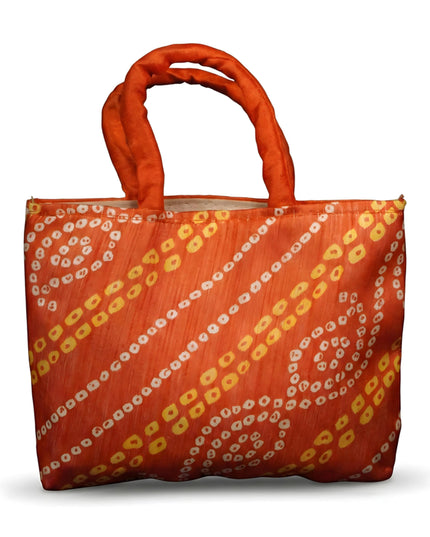 Handbag with Bhandani Print - WBG0336
