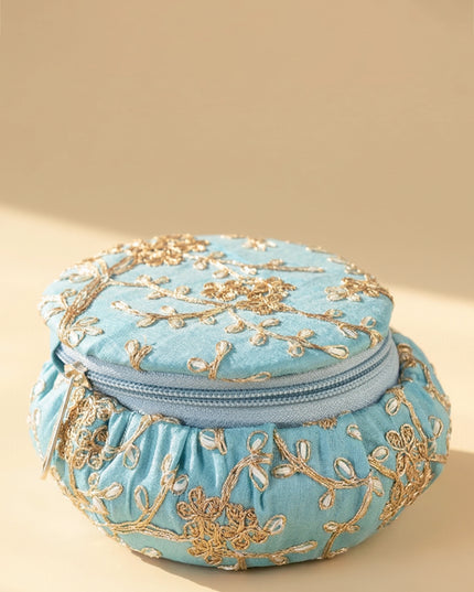 Bangle Box with Floral Embroidery (Big)- WBG0424