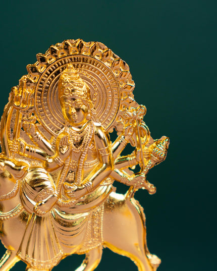 Zinc Alloy Durga Murthi - Gold Finish - WBG0630-4