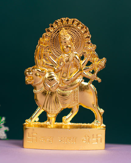 Zinc Alloy Durga Murthi - Gold Finish - WBG0630-4