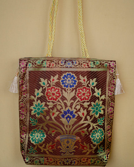 Banarasi Handbag ( 10 X 10) - WBG0670