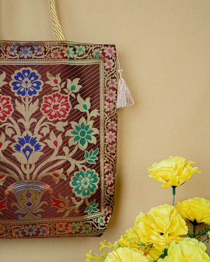 Banarasi Handbag ( 10 X 10) - WBG0670