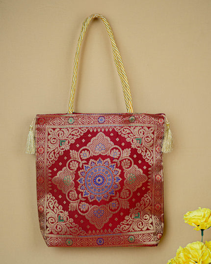 Banarasi Handbag ( 10 X 10) - WBG0670