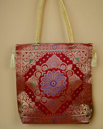 Banarasi Handbag ( 10 X 10) - WBG0670