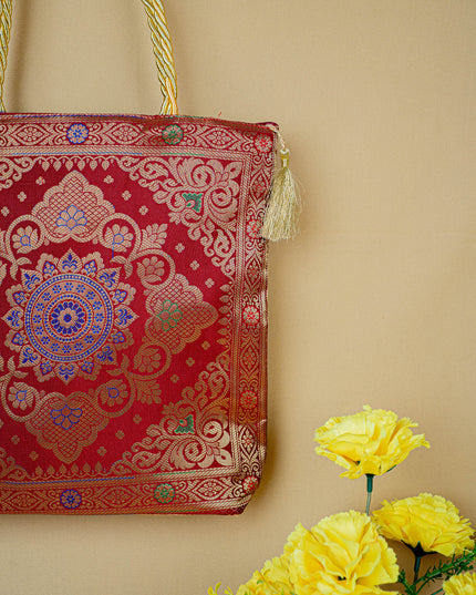 Banarasi Handbag ( 10 X 10) - WBG0670