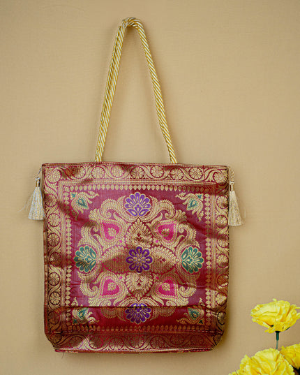 Banarasi Handbag ( 10 X 10) - WBG0670