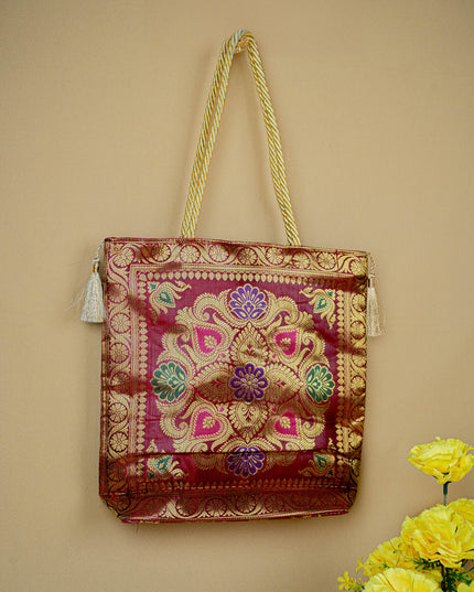 Banarasi Handbag ( 10 X 10) - WBG0670