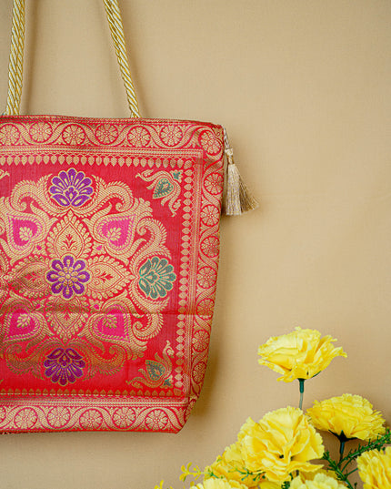 Banarasi Handbag ( 10 X 10) - WBG0670
