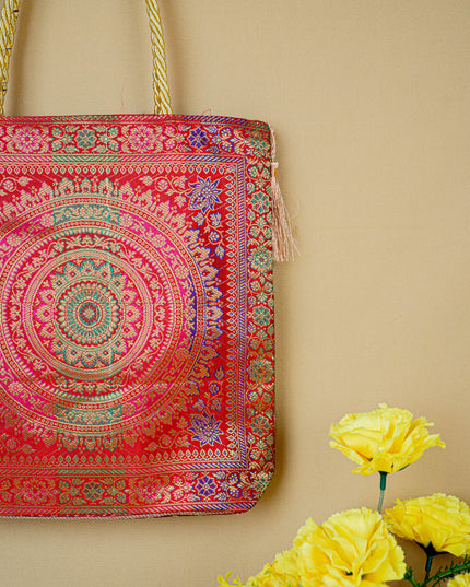 Banarasi Handbag ( 10 X 10) - WBG0670