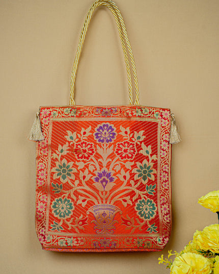 Banarasi Handbag ( 10 X 10) - WBG0670