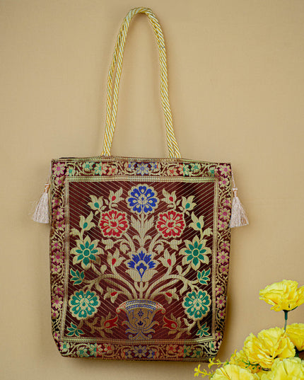 Banarasi Handbag ( 10 X 10) - WBG0670