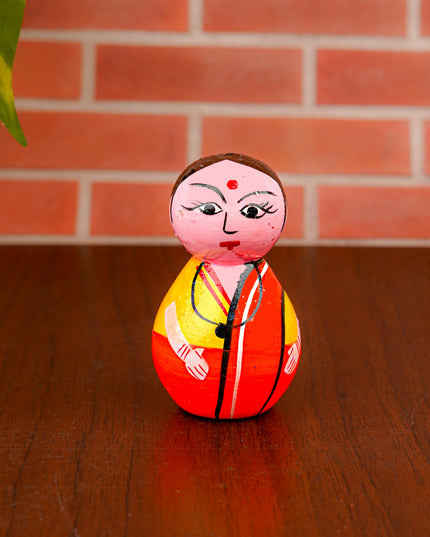 Pandit Couple - Channapatna Toy - WBG0791