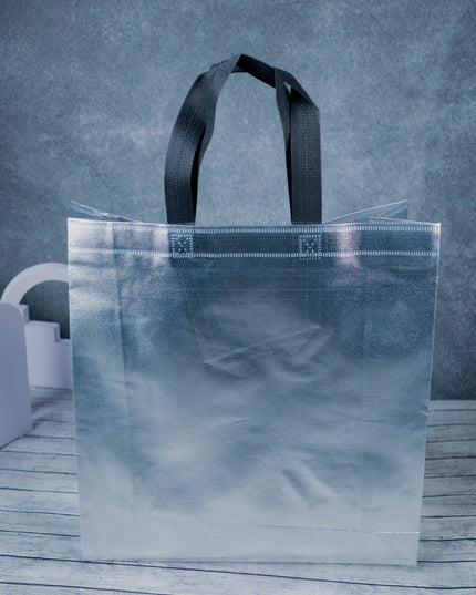 Non Woven Metallic Laminated Bag - 15 inch - WBG0863