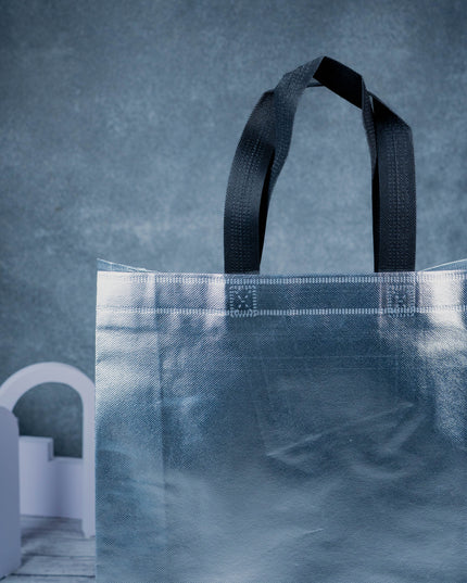 Non Woven Metallic Laminated Bag - 15 inch - WBG0863