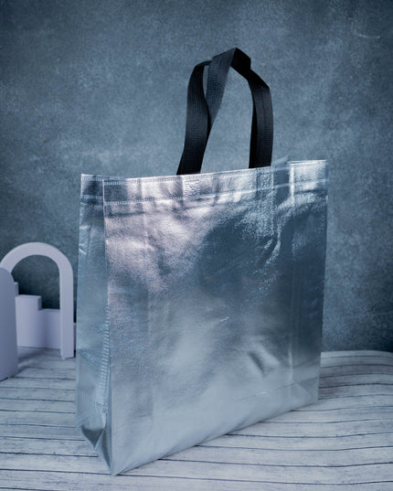Non Woven Metallic Laminated Bag - 15 inch - WBG0863