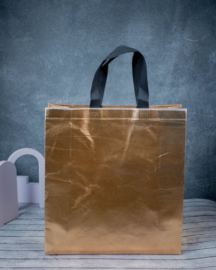 Non Woven Metallic Laminated Bag - 15 inch - WBG0863
