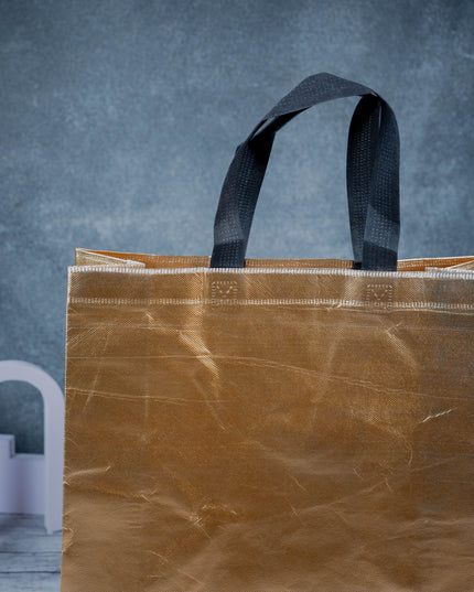 Non Woven Metallic Laminated Bag - 15 inch - WBG0863