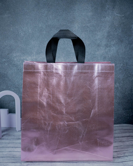 Non Woven Metallic Laminated Bag - 15 inch - WBG0863