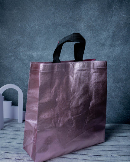Non Woven Metallic Laminated Bag - 15 inch - WBG0863