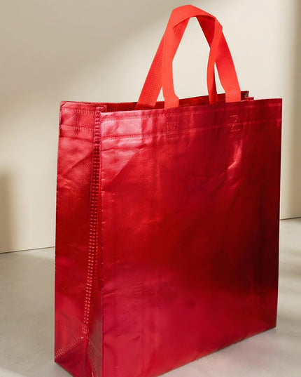 Non Woven Metallic Laminated Bag - 15 inch - WBG0863