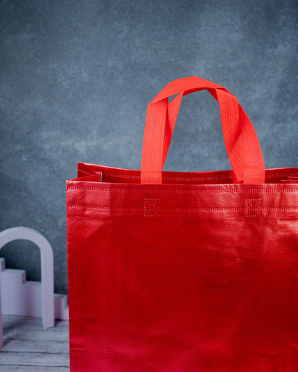 Non Woven Metallic Laminated Bag - 15 inch - WBG0863