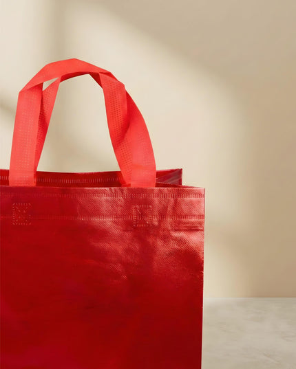 Non Woven Metallic Laminated Bag - 15 inch - WBG0863
