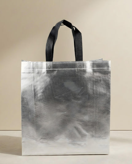 Non Woven Metallic Laminated Bag - 15 inch - WBG0863