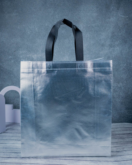 Non Woven Metallic Laminated Bag - 15 inch - WBG0863