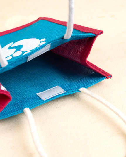 Customizable Baby Shower Jute Bag - 10 inch - WBG0868