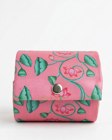 Bangle Holder with pichwai prints - 4 inch - WBG0881-1