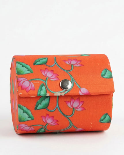 Bangle Holder with pichwai prints - 4 inch - WBG0881-1