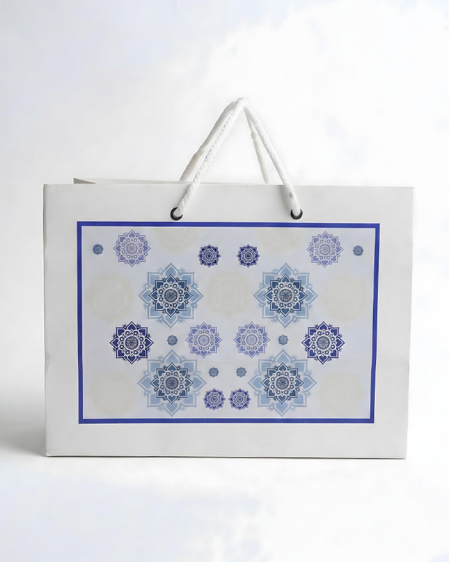 Multi Designed Paper Bags - Mandala Print - WBG0914-1