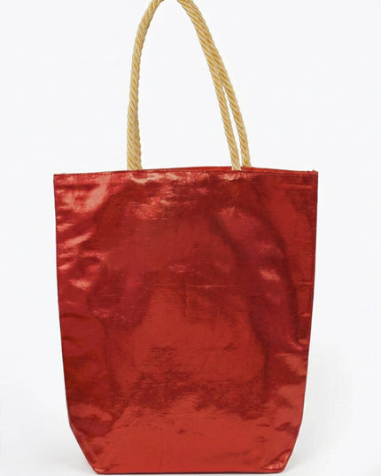 Shimmer Polyester Hand Bag - WBG0937
