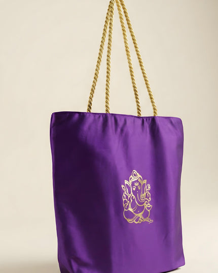 Printed Hand Bag - Lakshmi Ganesha - WBG0938