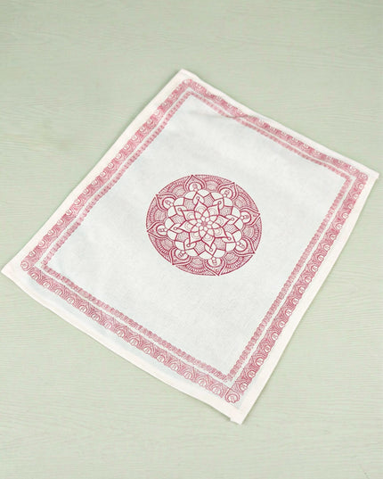 Rangoli Designed Saree Cover - WBG0971