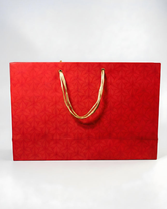 Leaf Design Printed Paper Bag - WBG0999