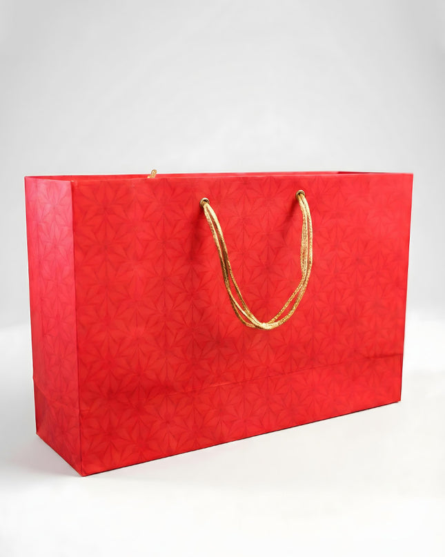 Leaf Design Printed Paper Bag - WBG0999