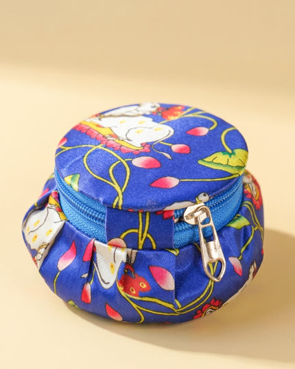 Bangle Box with Pichwai Print Fabric - WBG1052