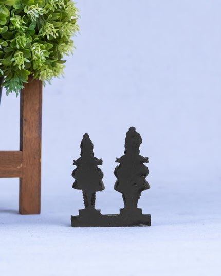 Panduranga Rukmini Idol in Polyresin - 3 inch - WBG1108